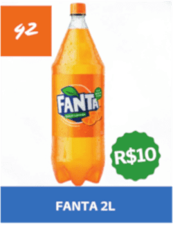 42 - Fanta 2L - R$ 10,00
